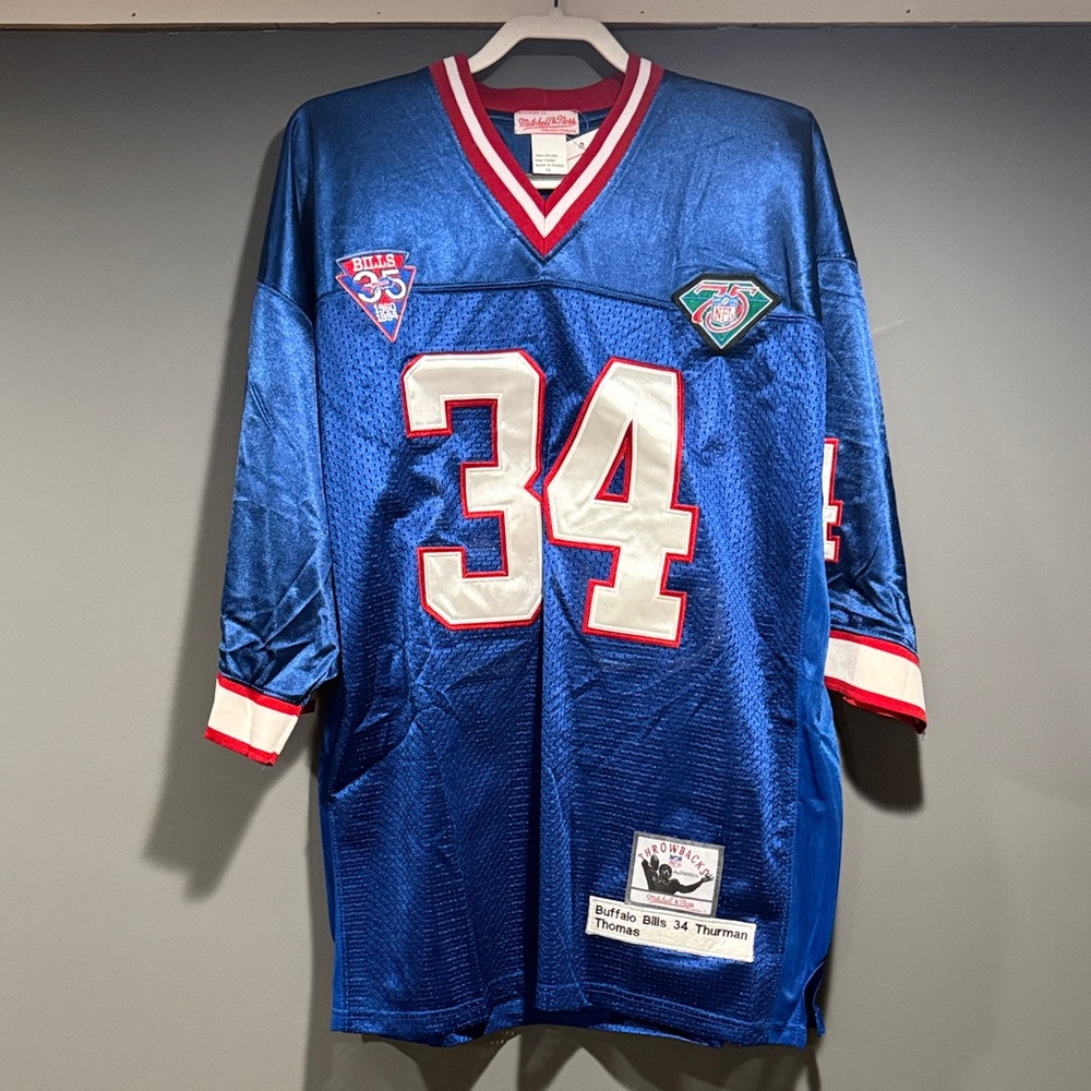 Buffalo Bills Thurman Thomas Throwback Jersey